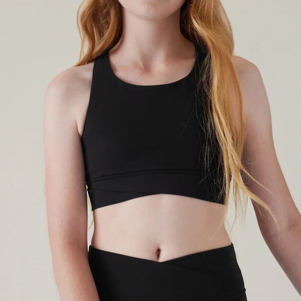 Athleta Girl Black Sports Bra